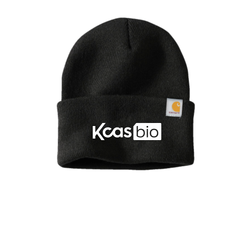 KCAS Bio Carhartt Beanie White Logo KCASBIO