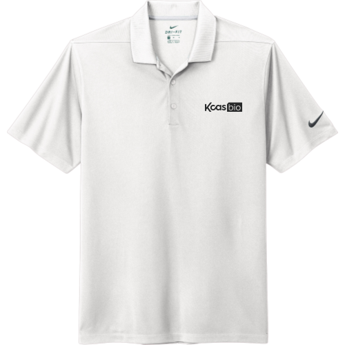 KCAS Bio Nike Mens Polo - Dark Grey Logo