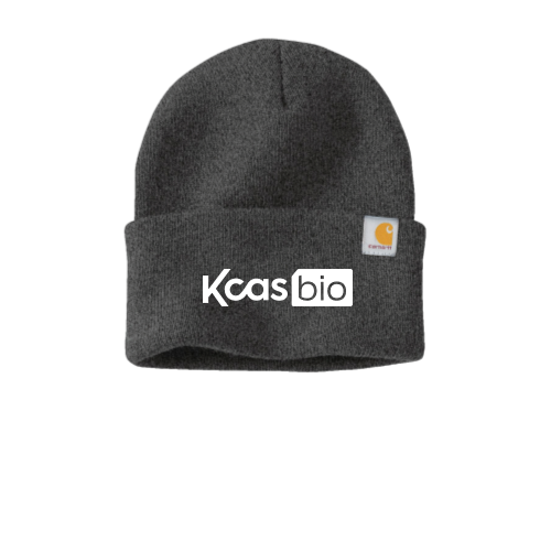 KCAS Bio Carhartt Beanie - White Logo