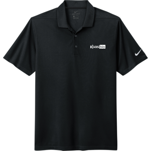 KCAS Bio Nike Mens Polo - White Logo