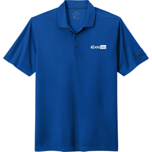 KCAS Bio Nike Mens Polo - White Logo