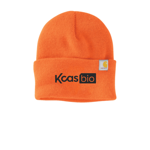 KCAS Bio Carhartt Beanie - Black Logo